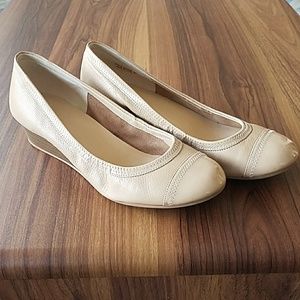 Cole Haan Tan Wedges